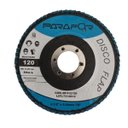 Ver imagem 1 de 10 Discos Flap - 4.1/2 x 7/8 x 6,4 - Grão 120