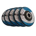 Ver imagem 2 de 10 Discos Flap - 4.1/2 x 7/8 x 6,4 - Grão 120