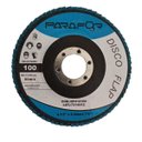 Ver imagem 1 de 10 Discos Flap - 4.1/2 x 7/8 x 6,4 - Grão 100