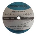 Ver imagem 1 de 5 Discos de Corte Ferro e Aço - 9 x 7/8 (230 x 3.2 x 22mm)