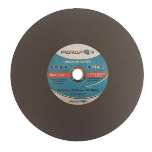 25 Discos de Corte Aço Inox - 12 x 7/8 (300 x 3.2 x 25.4mm)