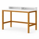 Ver imagem 3 de Mesa Home Escrivaninha Califórnia Office Industrial Quarto:branco