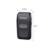 Maquininha barbear Kemei KM-1102 recarregavel Portátil 3w - 4