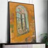 Quadro Decorativo Van Gogh Janela Do Estudio:90x60 cm/BRANCA - 4
