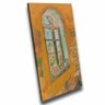 Quadro Decorativo Van Gogh Janela Do Estudio:90x60 cm/BRANCA - 1
