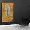 Quadro Decorativo Van Gogh Janela Do Estudio:90x60 cm/BRANCA - 2