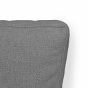 Ver imagem 6 de Almofada Decorativa Aviv Cinza Cheia com Zíper 35x56 Linho para Sofá Cama Poltrona Fibra Siliconada