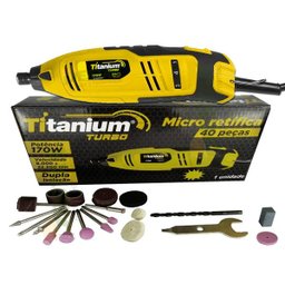 Mini Retifica Portátil Eletrica Lixadeira Com Acessorios 220v - 3