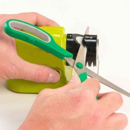 Amolador Portátil Afiador Facas Tesouras Ferramentas Manual - 2