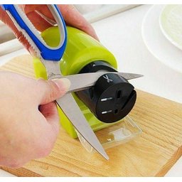 Amolador Portátil Afiador Facas Tesouras Ferramentas Manual - 6