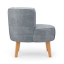 Ver imagem 7 de Kit 2 Poltronas Decor Luxo para Salão de Beleza Studio Base Estável Ergonômica Pés Retro