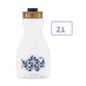 Garrafa de Água de Plástico Pet Sapori com Tampa Reguladora de Fluxo 2L - 1