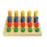 Jogos de Pinos Coloridos - Brinquedos Educativos - Carlu - 2