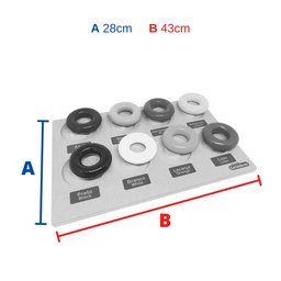 Brinquedo Educativo Infantil Em Inglês Prancha das Cores - 6