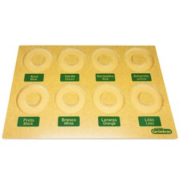 Brinquedo Educativo Infantil Em Inglês Prancha das Cores - 5