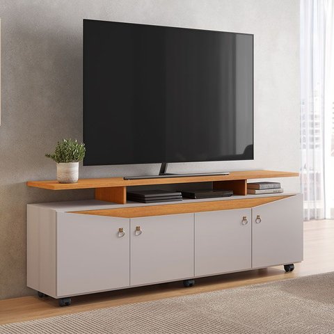 Rack para Tv até 65 Polegadas Elogio Jcm Móveis Off/cinamomo