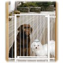 Ver imagem 5 de GRADE PORTÃO PET BEBÊ DIVISOR AMBIENTE 70 A 120 CM BRANCO