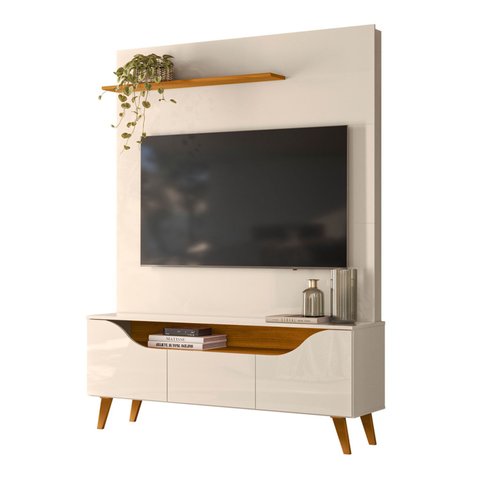 Rack com Painel 136cm Polo Madetec