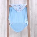 Ver imagem 1 de Toalha Capuz Bebê 70cm X 70cm Toque Aveludado Ursinho - Bene Casa