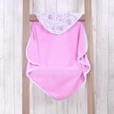 Ver imagem 1 de Toalha Capuz Bebê 70cm X 70cm Toque Aveludado Elefantinho - Bene Casa