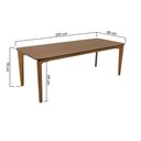 Ver imagem 3 de Conjunto Mesa Flutuante 10 Lugares Tampo MDF 250cm