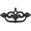 Ver imagem 1 de Puxador Altero M005 Colonial Preto Fosco