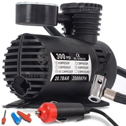 Kit Compressor de Ar Multiuso + Jogo De Soquete 40Pçs Fertak - 4