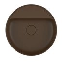 Ver imagem 2 de Cuba Apoio Redonda 40cm Deca Slim Marrom Fosco L.12040.m.22