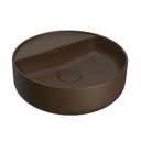 Ver imagem 1 de Cuba Apoio Redonda 40cm Deca Slim Marrom Fosco L.12040.m.22