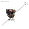 Rabeta Luxo 1,7 m para Barco com Motor Kawashima 7,0 cv - 2