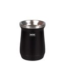 Ver imagem 1 de Cuia Térmica Mor 236ml em Aço Inox para Chimarrão e Tereré:preto