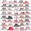 Ver imagem 1 de Cobre Leito Queen com Porta Travesseiro Rolinho Sortido Bene Casa com 01 Unidade