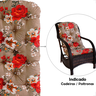 2 Almofada 120x60 para Cadeiras Poltrona Vime - 4