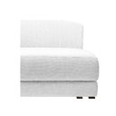 Ver imagem 5 de Recamier Heitor 160cm com Almofada Lado Esquerdo Suede - Doce Sonho Móveis - Branco/Rosê