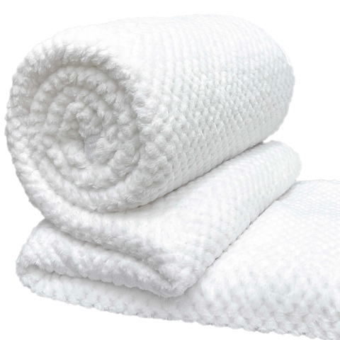 Cobertor de Casal Queen Size Grosso Kiley Antialergico Super Fofinha:branca