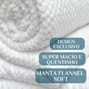 Ver imagem 3 de Cobertor de Casal Queen Size Grosso Kiley Antialergico Super Fofinha:branca