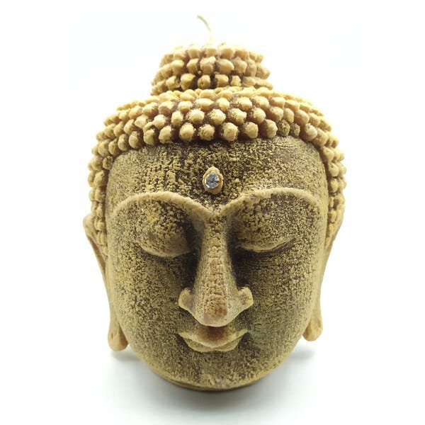 Vela Cabeça de Buda com Cristal Swarovski (22cm) - 2