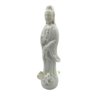 Estátua Deusa Kuan Yin Pinga Água em Porcelana (20cm) - 1