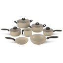 Ver imagem 1 de Conjunto de Panelas 7 Pcs C.L Suprema Vanilla Brinox