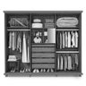 Guarda Roupa Casal Master Plus 6 Portas Cedro - PR Móveis - 6