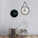 Ver imagem 3 de Relógio Round Marrom Mostrador Branco Perfurado 50 Cm