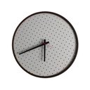 Ver imagem 1 de Relógio Round Marrom Mostrador Branco Perfurado 50 Cm