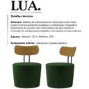 Ver imagem 3 de Kit 2 Poltronas Decorativas Lua Veludo SL 947 Moll