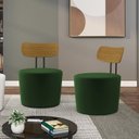Ver mais imagens de Kit 2 Poltronas Decorativas Lua Veludo SL 947 Moll