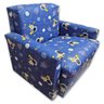 Poltrona Infantil Sofazinho Reforçada Decoração Modelos Astronauta Azul - 2
