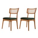 Ver imagem 1 de Conjunto 2 Cadeiras em Madeira Maciça Ravena