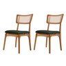 Conjunto 2 Cadeiras em Madeira Maciça Ravena - 1