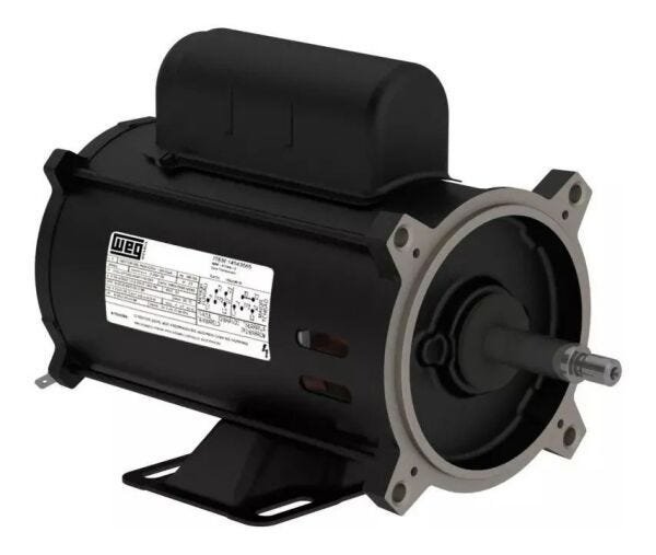 Motor WEG Para Bomba de Piscina 3/4cv 0,75cv 127/220V Monofásico 2 Polos Jet Pump - 1