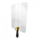Ver imagem 3 de Espelho Funcional Hook Amarelo Alça Caramelo 60x40 cm Retangular