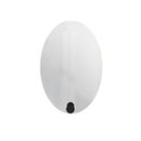 Ver imagem 1 de Espelho Decorativo Oval com Gancho Alumínio Preto 60 x 40 cm